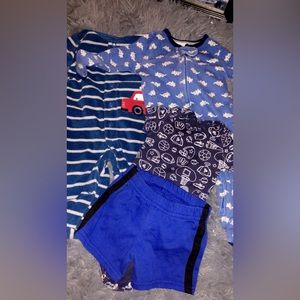 “Blues” set 0-6 baby boy